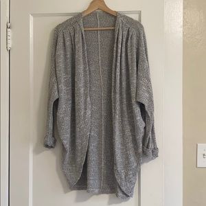 Women’s American Apparel Pleated Shawl sweater